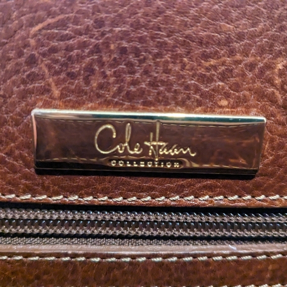 Vintage Leather Cole Haan Briefcase - Picture 3 of 8